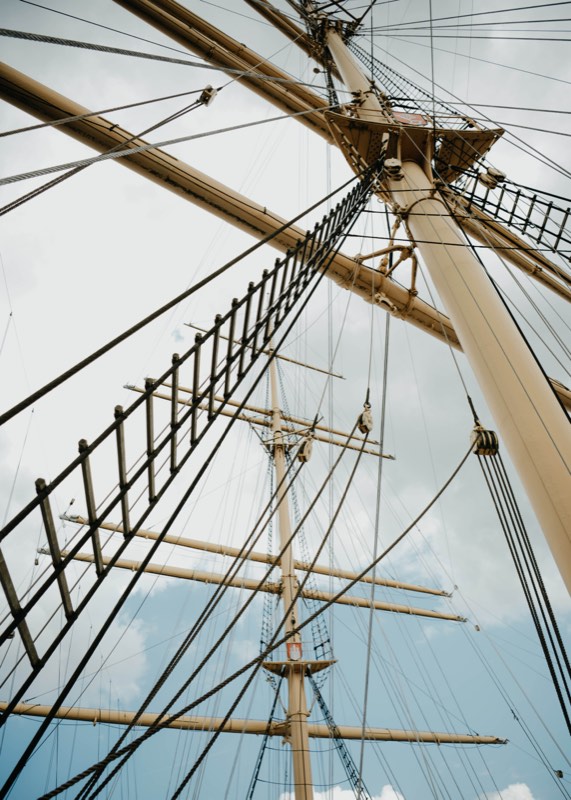 Takelage eines Segelschiffs